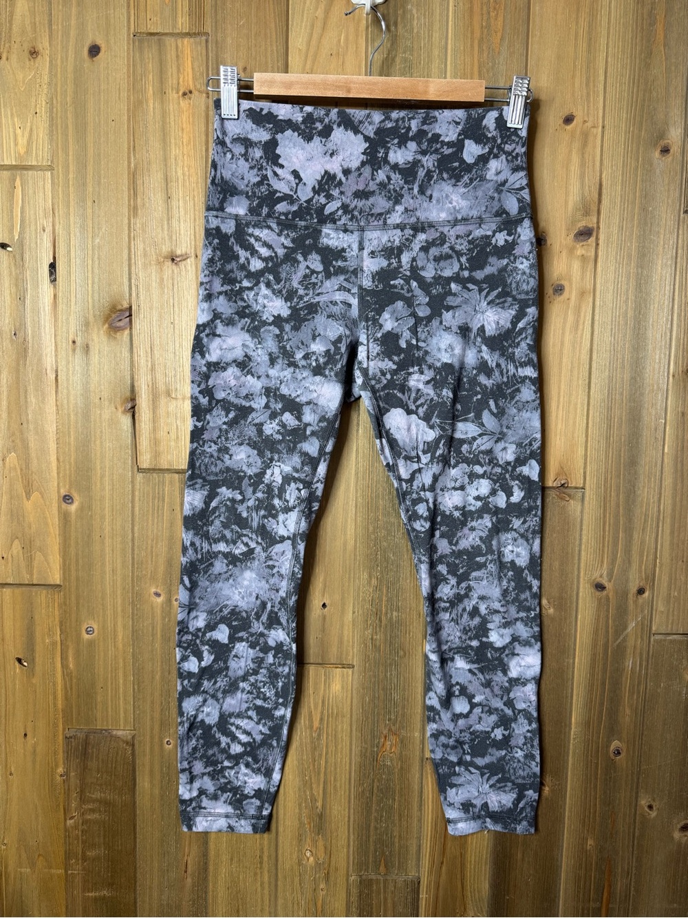 Lululemon Align 25” Printed High-Waist Leggings - Gray Floral